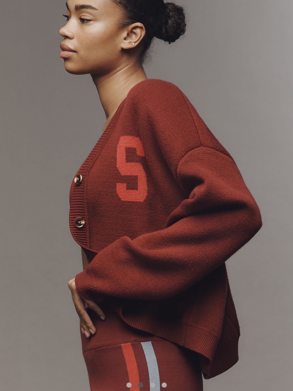 Spiritual gangster Delaney cardigan sweater - Picture 2 of 7